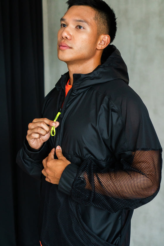 The Perforated Windbreaker